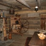 Davy Crockett Birthplace Cabin Interior