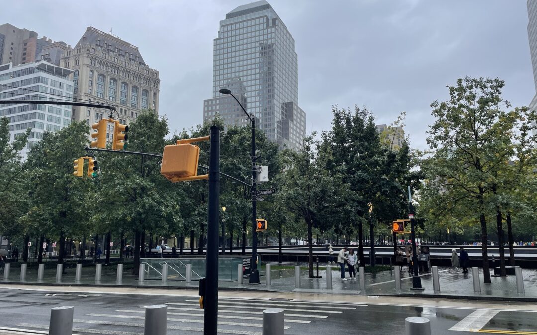 Manhattan in the Rain